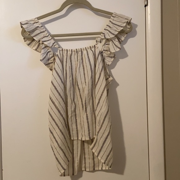 NWT Loft Ruffle Tank - Picture 6 of 7